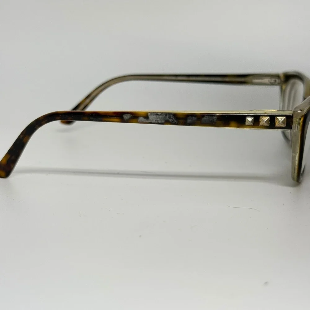 Bebe Jealous BB5074 Tortoise Crystal Cat Eye Eyeglasses Frames Studded 135